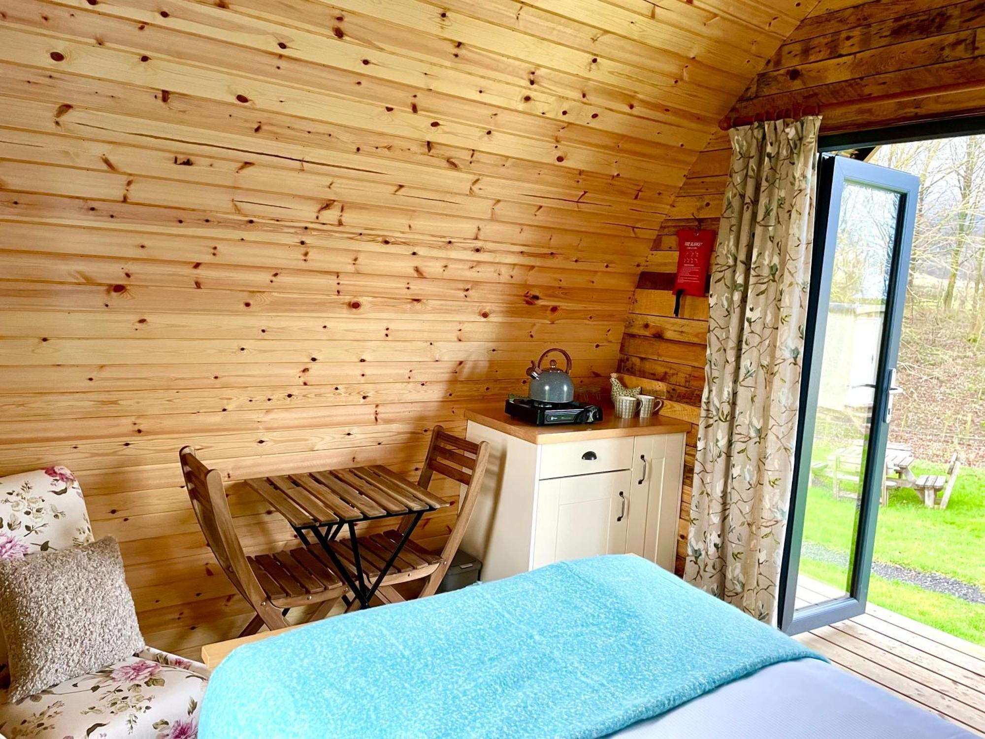 Alder Pod, Clay Bank Huts Hotel Ingleby Greenhow Ngoại thất bức ảnh